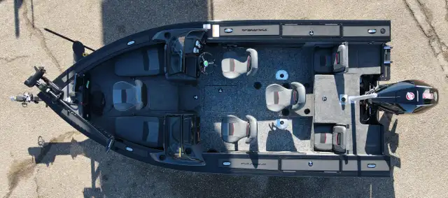 2025 TRACKER Targa V19 Combo TE Aluminum Fishing Boat in Powerboats & Motorboats in Vernon - Image 9