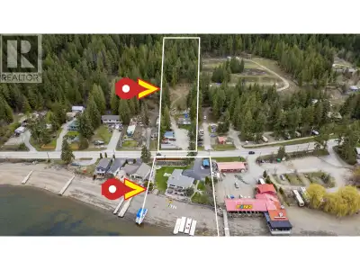 Amazing WATERFRONT Property located in the heart of Blind Bay on Shuswap Lake offering 2.25 Acres! 1...