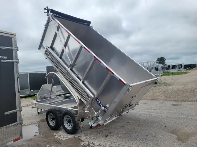 2024 6x12 5t High side Dump in Cargo & Utility Trailers in Mississauga / Peel Region - Image 3