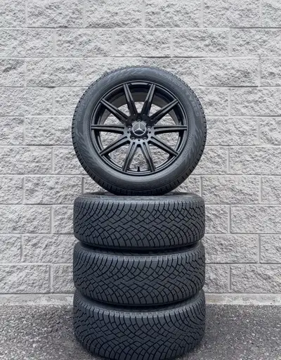 Winter / Snow Nokian Tyres Hakkapeliitta R5 SUV 19 Tires And Replica AMG Gloss Black 19 Inch Wheels...