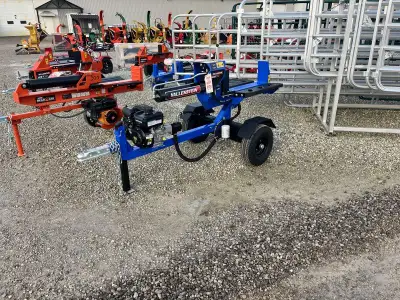 Iron Inventory Inc! 2024 Wallenstein WXT20V WOOD SPLITTER 6.5 vangaurd engine 20 ton split force ver...