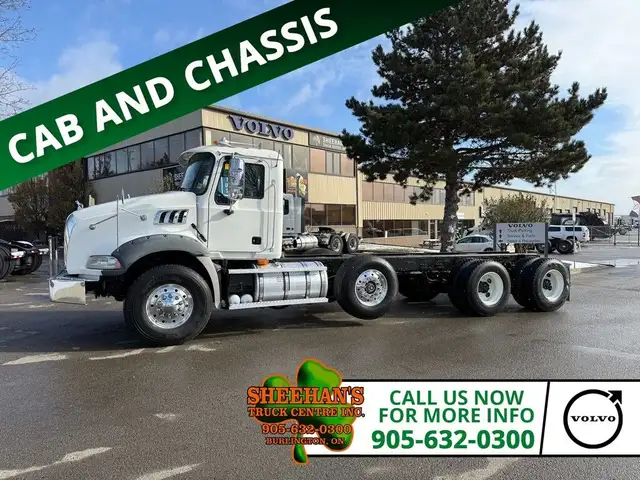 2009 Mack GU813 Granite Cab and Chassis with SPIF Axle, Allison  in Heavy Trucks in Oakville / Halton Region - Image 2