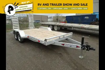 Welcome to Longhaul Trailer Sales Inc Come check out this aluminium equipment trailer! This 16in. tr...