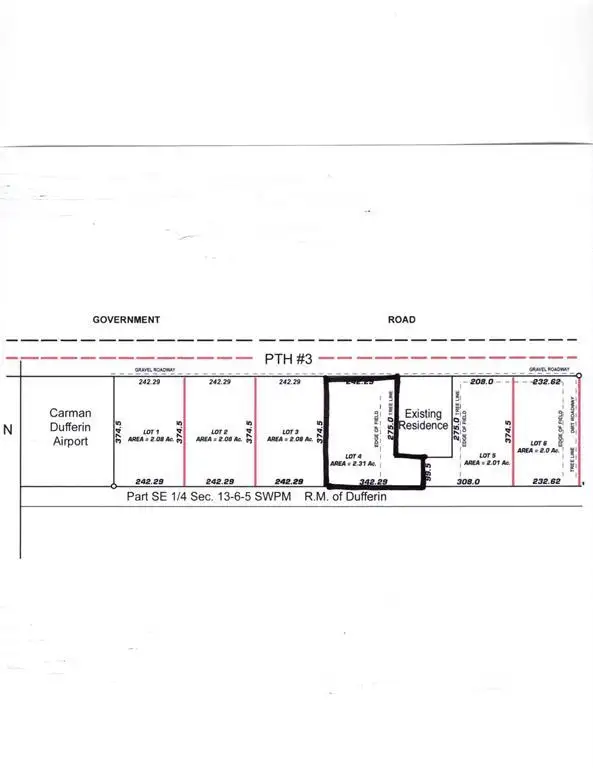 32054 Service W 3 Highway Dufferin, Manitoba in Land for Sale in Portage la Prairie - Image 3