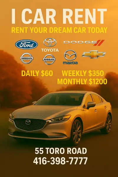 CAR RENTALS - LARGE SELECTION OF SUVs, View more