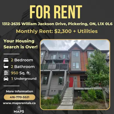 Desirable Modern Condo Townhouse