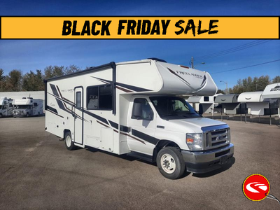 Coachmen Freelander Class C gas Motorhome 26DS highlights: Dual Slides Queen Bed J-lounge Dinette Tw...