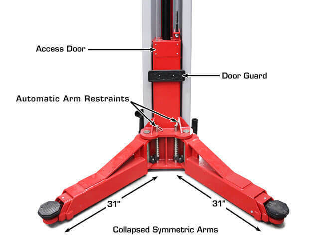 2 POST CAR LIFT 12,000lb. $8760.00 - CLENTEC in Other Parts & Accessories in St. Catharines - Image 4