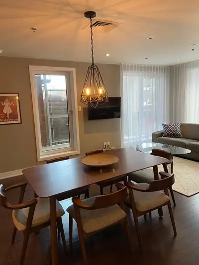 Berri, 1 bed fully FURNISHED, Balcony, parking avail.