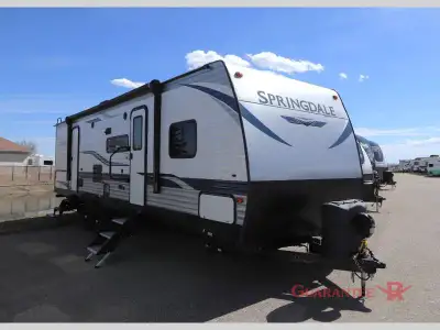 Guarantee RV Calgary's largest selection of pre-owned inventory. Keystone Springdale travel trailer...