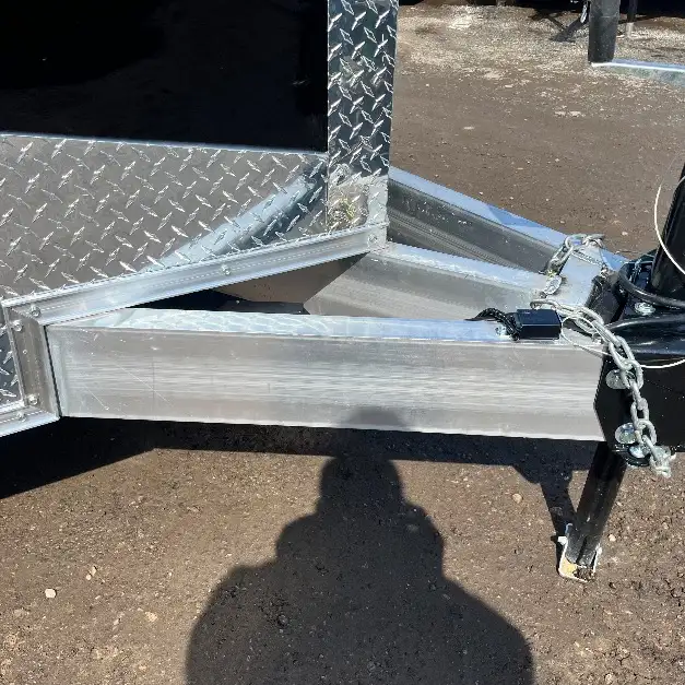 Aluminum 7x14+Vee 7FT INT Height Enclosed cargo Trailer in Cargo & Utility Trailers in Brantford - Image 16