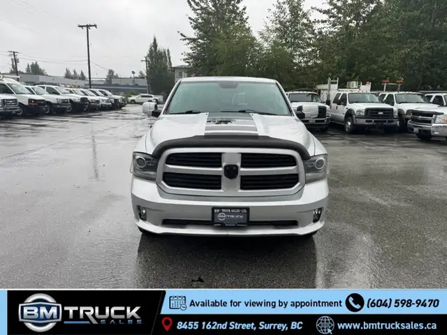 2013 Ram 1500 Sport / Crew Cab / 5'7" Box / 4x4 / Leather in Cars & Trucks in Delta/Surrey/Langley - Image 4
