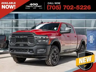 Welcome to 400 Chrysler Dodge Jeep Ram. The 2026 Ram 2500 is a brand new heavy duty pickup built for...
