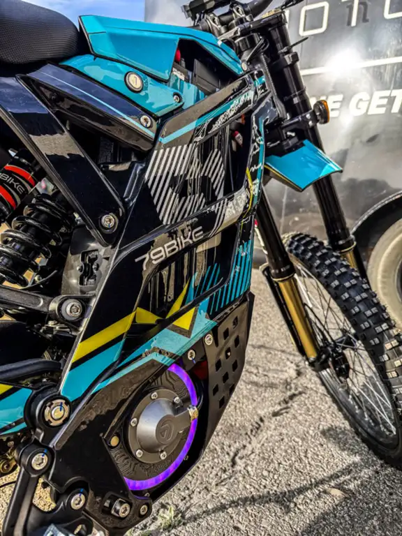 2025 79Bike Falcon Pro Electric Dirt Bike Kenshi Black in Street, Cruisers & Choppers in Strathcona County - Image 11
