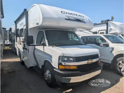 Thor Motor Coach Chateau ESpec Class C gas motorhome 19Z Chevy highlights: U-Shaped Dinette with Bed...