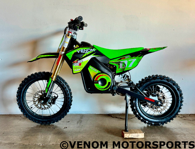 ELECTRIC DIRT BIKE | 1600W | 48V LITHIUM POWERED | MOTOCROSS in Dirt Bikes & Motocross in Vancouver - Image 2