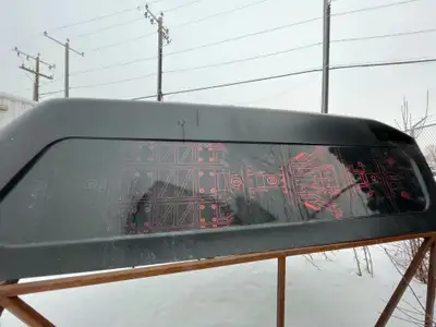 ** LIKE BRAND NEW 23 F250/F350 8 FT LEER 180CC CANOPY ** WAS ONLY INSTALLED IN TRUCK FOR 6 MONTHS PA...