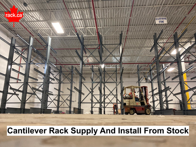 Cantilever Racking - Quick ship stock or pick up right away. in Industrial Shelving & Racking in Hamilton