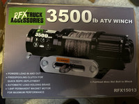 3500lb syn rope ATV RFX winch