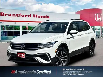 Discover the versatile and robust 2024 Volkswagen Tiguan Trendline, designed to handle any adventure...