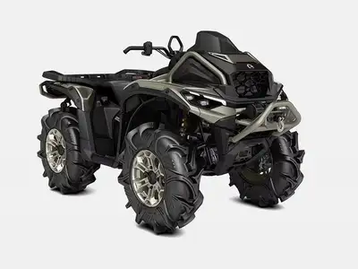 2026 CAN-AM OUTLANDER XMR 1000R ATV STOCK #A118704 101 HP ROTAX ENGINE SELECTABLE 2WD/4WD/4WD WITH V...