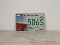 Modern Prince Edward Island PEI Snowmobile License Plate 506S