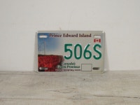 Modern Prince Edward Island PEI Snowmobile License Plate 506S Ottawa Ottawa / Gatineau Area Preview