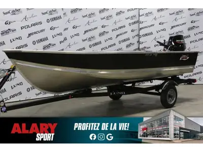 Welcome to Alary Sport Ontario Lund Boat Co LUND CHALOUPE SSV-16 (20 POUCES) + MERCURY 25 HP 2026 Ce...