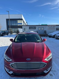 2018 Ford Fusion Titanium Hybrid | Mileage: 169,744 km’s Air Conditioner - Heated Leather Seats - AB... (image 1)