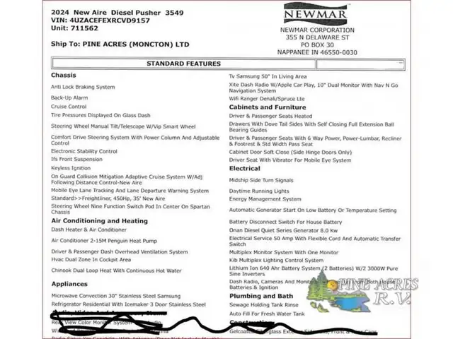 2024 Newmar New Aire 3549 Luxury Diesel Pusher in RVs & Motorhomes in Moncton - Image 18