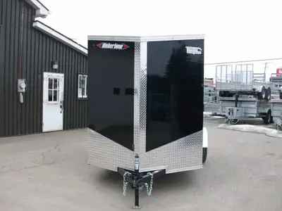 Remorque neuve 6' x 10' v-nose 1 essieux 3500lb. 6'.6'' de haut interieur plywood 3/4 plancher 3/8 a...