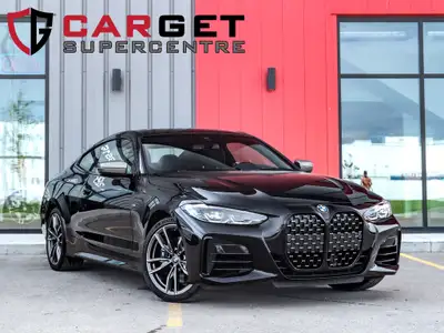 Carget Supercentre is proud to present this 2021 BMW M440i xDrive! EXTERIOR: BLACK SAPPHIRE INTERIOR...