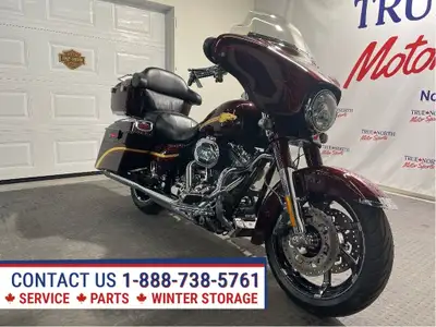 Beautiful Spiced Rum with Gold Leaf Graphics Canadian CVO Harley at True North Motor Sports has 61,7...