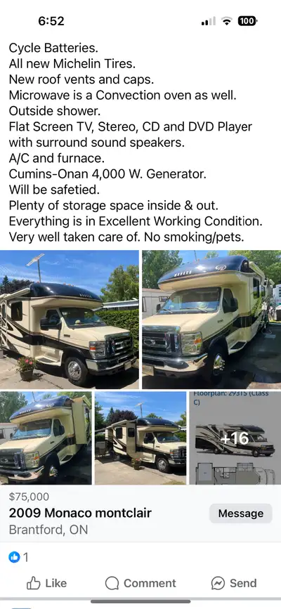 Posting for parents. See photo. In sauble beach. Carson’s camp currently to view.