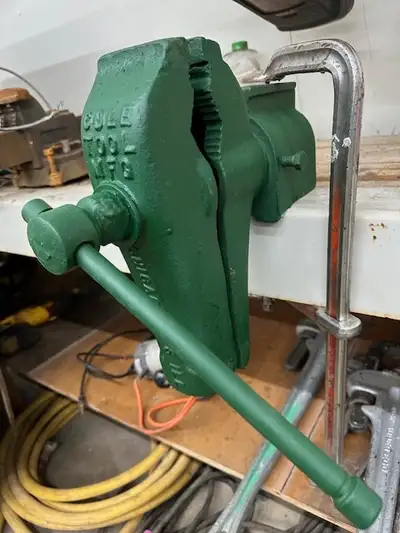 Vintage COLE TOOL CO. Leg Vice, View more