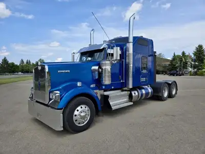 Check out this beautiful blue W900! This truck was owner operated and comes with a Cummins X15 diese...