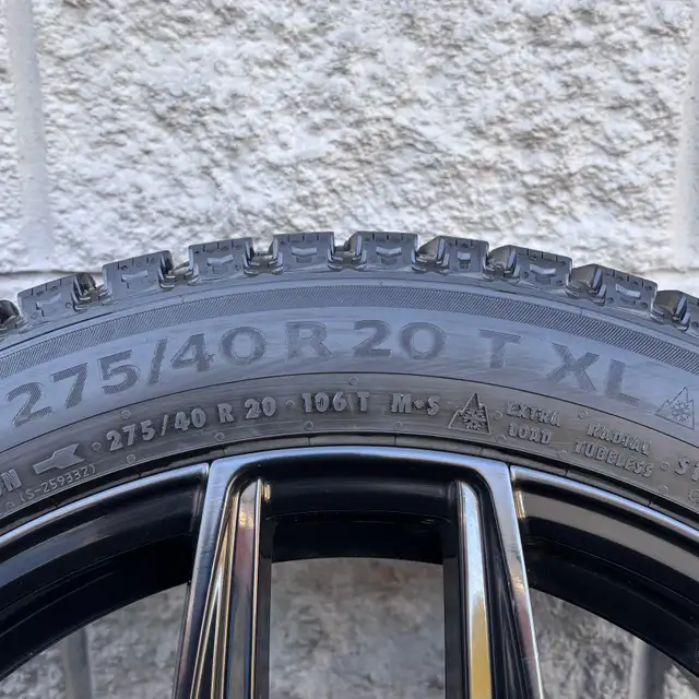 (97%)2x 245/45R20 & 2x 275/40R20 Conti Winters w/BMW X3 20" Rims in Tires & Rims in City of Toronto - Image 9