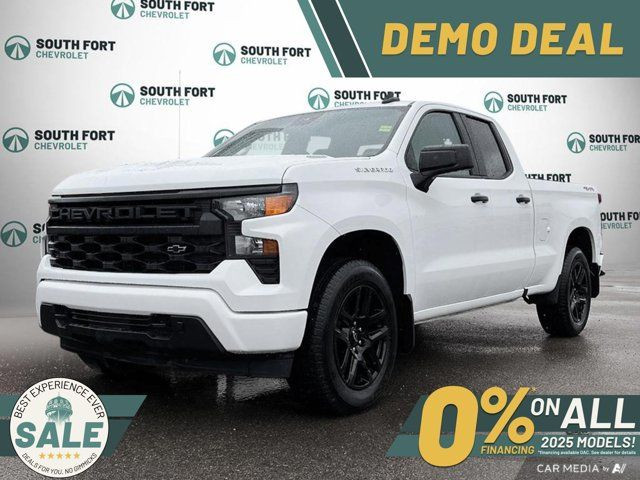 2025 Chevrolet Silverado 1500 Custom 4WD Double Cab in Cars & Trucks in Strathcona County