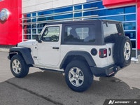Odometer is 7837 kilometers below market average! Bright White Clearcoat 2022 Jeep Wrangler Sport S... (image 3)