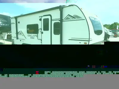 Used 2022 Escape 211RB 3,820lbs Power Awning DSI Hot water Tank Microwave Stereo Power Tongue Jack N...