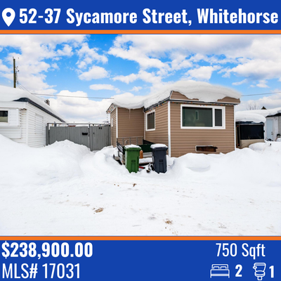 Welcome to 52-37 Sycamore in Baranov Trailer Park, a move-in ready 2 bedroom, 1 bathroom mobile home...