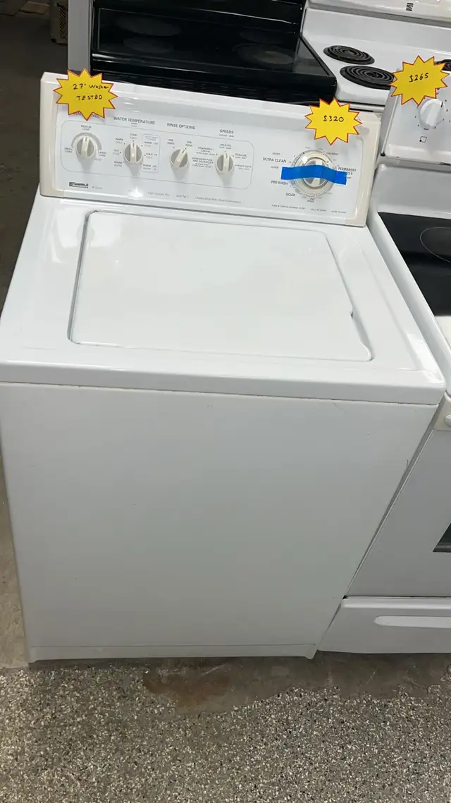  Kenmore 27”Top Load Washer Fully Tested 30-Day Warranty in Washers & Dryers in Kitchener / Waterloo - Image 3