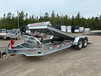 FINANCING AVAILABLE -2025 HD Power tilt -20' deck -2 x 8 K Axles -winch Mount -Rub Rail Tie downs -1...