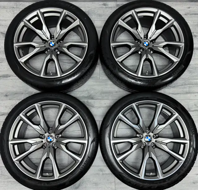 2023 BMW X5 / X6 / X7 22" OEM Rims, TPMS & Tires *BRAND NEW* in Tires & Rims in Markham / York Region - Image 2