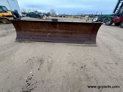 14FT 6 way Degelman blade, model 7200, off of a STX375 Case IH. 12FT blade with 2 one foot bolt on e...