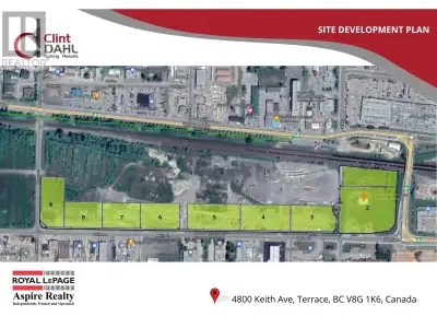 New Light Industrial lots now available in the heart of Terrace. Located along Keith ave these are h...