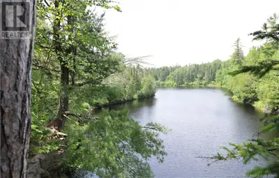 Beautiful 8.6 acre waterfront lot ready for a dream home or cottage on the banks of the Barnaby Rive...