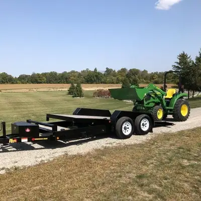 Tilt & Load Float Trailer By Miska Trailers - Made in Canada Easy to Load, 5 Ton Models starting at...