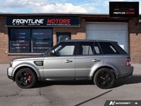 2013 Land Rover Range Rover Sport Supercharged -Orkney Grey on Ebony Black Leather Interior! Well Ma... (image 2)