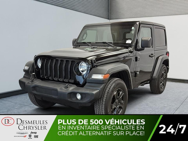 2022 Jeep Wrangler Sport S CARPLAY SIEGES/VOLANT CHAUFFANTS dans Autos et camions  à Laval/Rive Nord